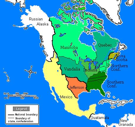 The CNA, Jefferson and Mexico in 1815.