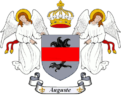 Auguste Family Crest|185px
