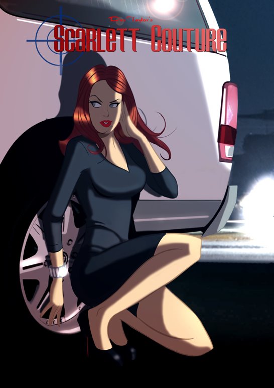 Superspy Scarlett Couture created by Des Taylor