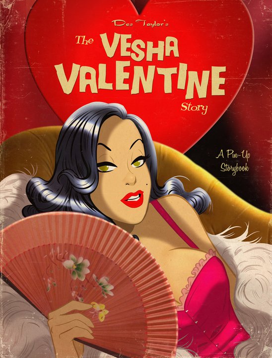  Cabaret Star Vesha Valentine created by Des Taylor