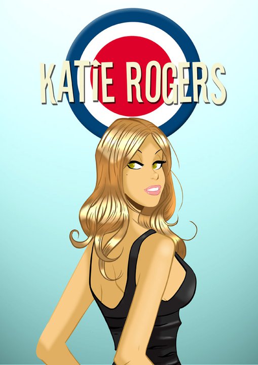 Fashion Reporter Katie Rogers created by Des Taylor