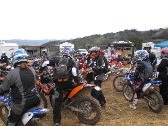 The annual SBR Newbie Dirt Day attracts new riders to join with SBR veteran riders for a whole day at the Hollister Hills OHV Park in California. The annual SBR Newbie Dirt Day attracts new riders to join with SBR veteran riders for a whole day at the Hollister Hills OHV Park in California.