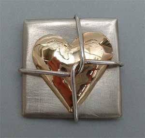 Bennett Graham Heart Pin, 2001