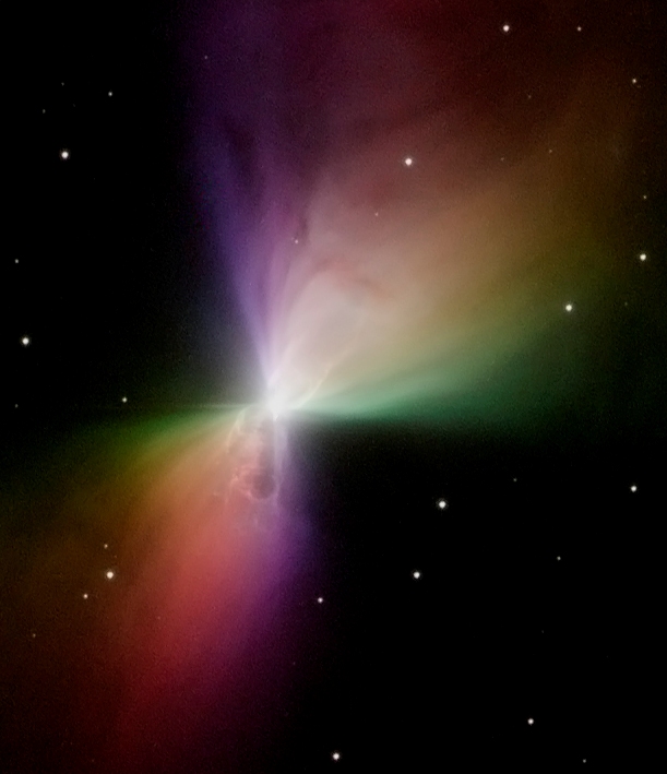  The Boomerang Nebula: A star being born via Z-pinch mechanism.