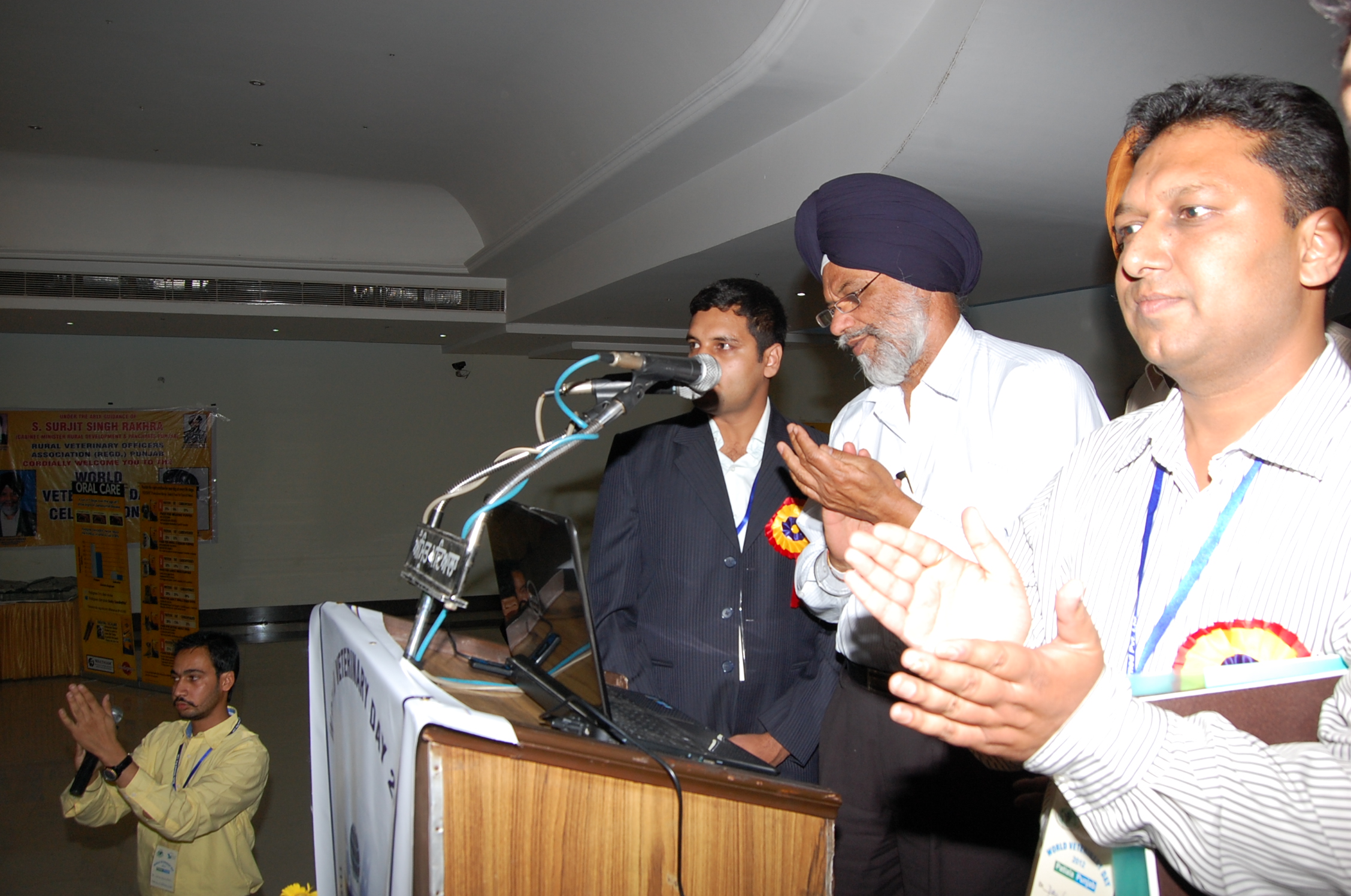 Dr Vipin Brar at Launch of RVO website by Hon' Cabinet Minister Surjit Singh Rakhra