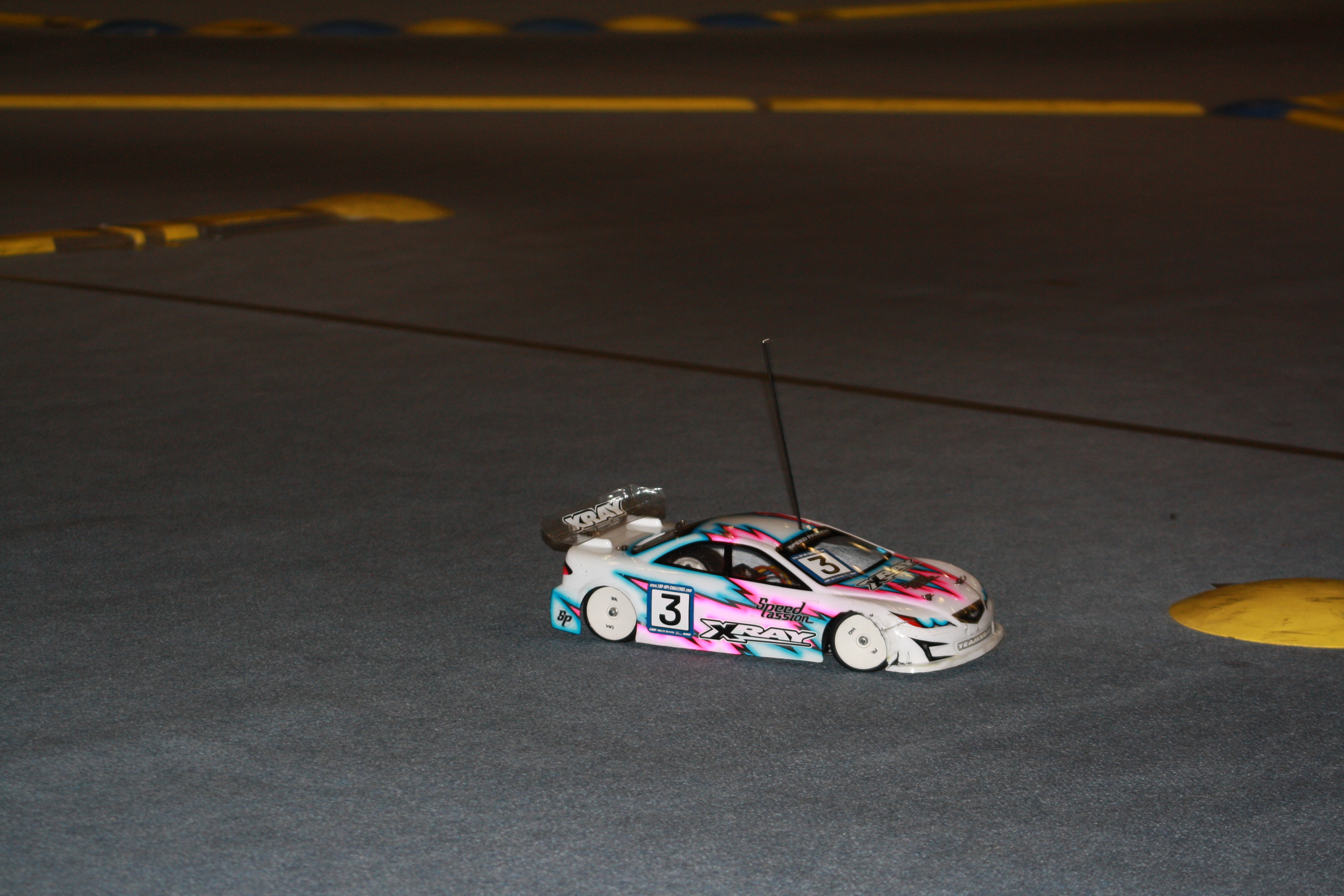XRAY RC car model in Hrotovice, Czech Republic.