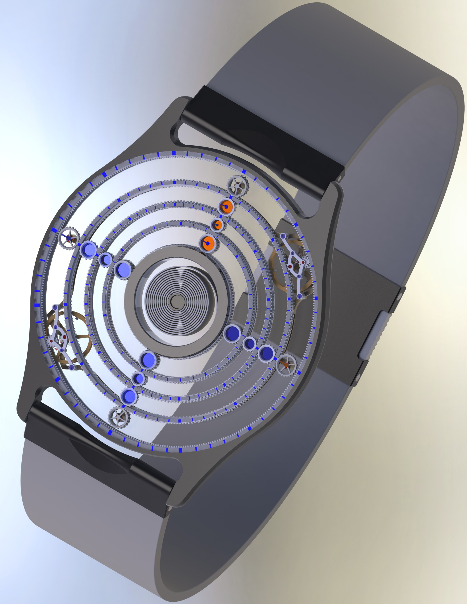 Resonance-tourbillon planetary watch.